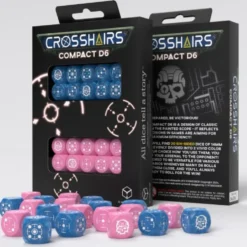 Komplet Crosshairs Compact D6: Blue & Pink