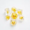 Komplet kości Gamegenic: Embraced Series - Rubber Duck