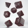 Komplet kości RPG Krwiopijców - Szkarłatny