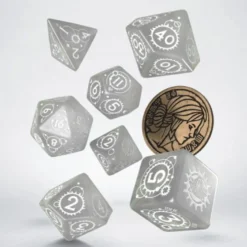 Komplet kości RPG Wiedźmin: Ciri - Pani Czasów i Miejsc
