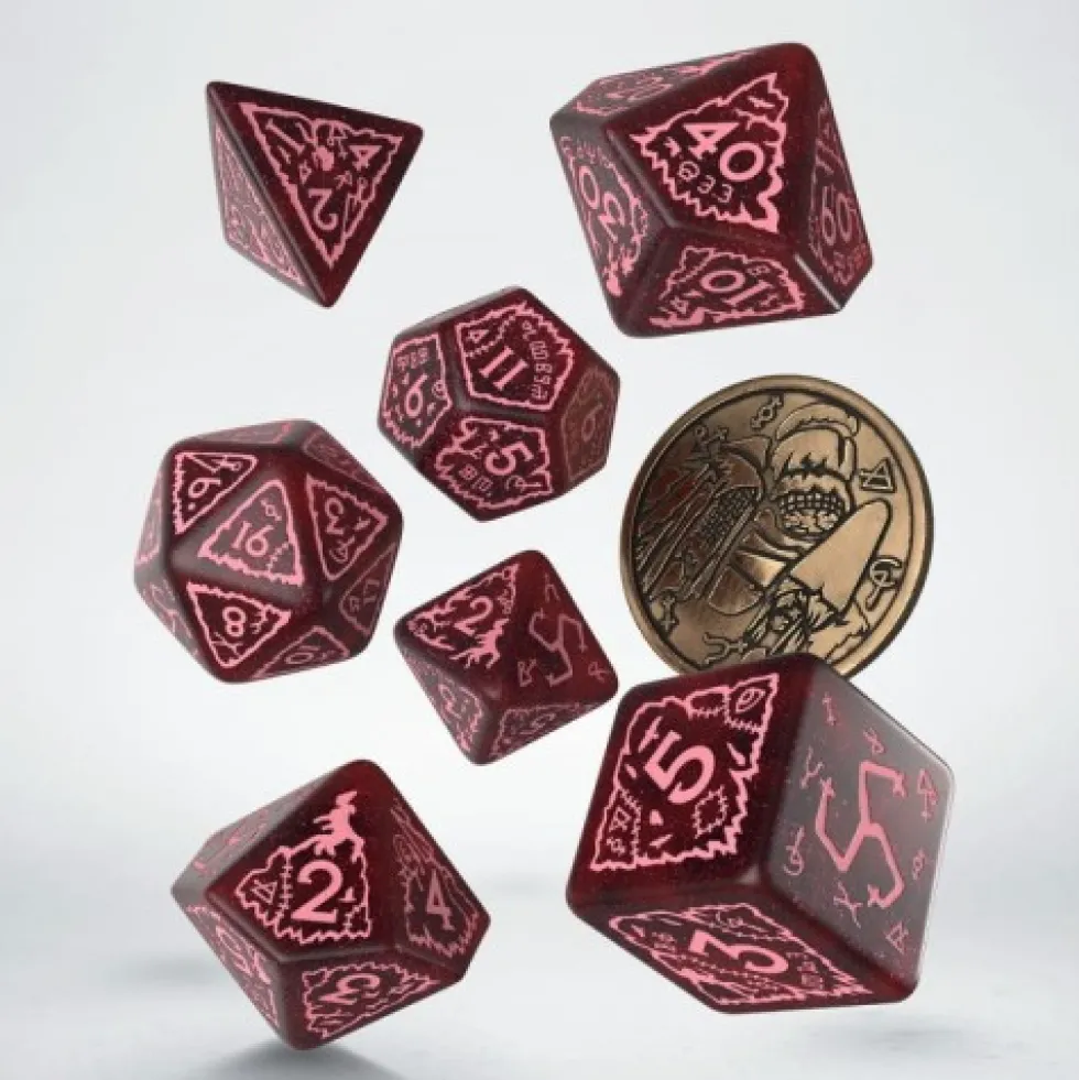 Komplet kości RPG Wiedźmin: Panie Lasu - Szepciucha