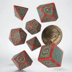Komplet kości RPG Wiedźmin: Triss - Nieulękła Merigold