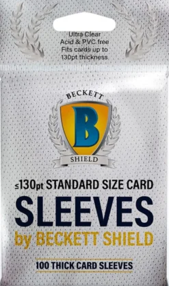 Koszulki na karty Beckett Shield - Standard 130pt - 63,5 x 89mm