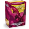 Koszulki na karty Dragon Shield Matte - magenta - 100 sztuk