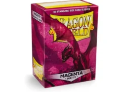 Koszulki na karty Dragon Shield Matte - magenta - 100 sztuk