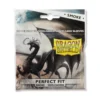 Koszulki na karty Dragon Shield Perfect Fit Sideloader - smoke - 100 sztuk