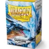 Koszulki na karty Dragon Shield Matte - sapphire - 100 sztuk