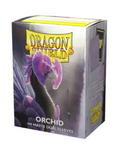 Koszulki na karty Dragon Shield Matte Dual - orchid - 100 sztuk