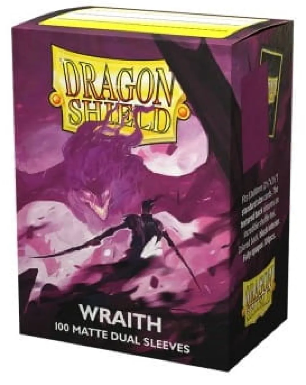 Koszulki na karty Dragon Shield Matte - Dual Sleeves Wraith - 100 sztuk