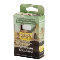 Koszulki na karty Dragon Shield Clear Non-Glare Standard American - 100 szt