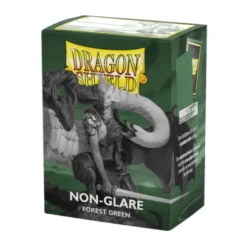 Koszulki na karty Dragon Shield Matte - Non-Glare Forest Green (63x88 mm) 100 sztuk