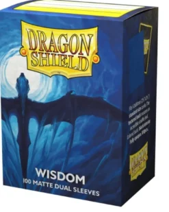 Koszulki na karty Dragon Shield: Matte Dual - Wisdom - 100 sztuk
