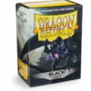 Koszulki na karty Dragon Shield Classic - czarne - 100 sztuk