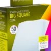 Koszulki na karty Gamegenic: Big Square (82x82 mm) - Clear - 50 sztuk