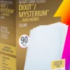 Koszulki na karty Gamegenic: Dixit/Mysterium (81x122 mm) - Clear - 90 sztuk