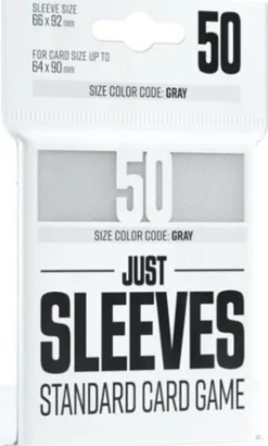 Koszulki na karty Gamegenic: Just Sleeves (66 x 92 mm) 50 sztuk - White
