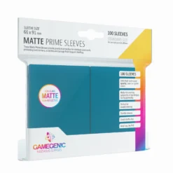 Koszulki na karty Gamegenic: Matte Prime CCG (64x89 mm) - Blue - 100 sztuk