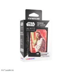 Koszulki na karty Gamegenic Premium: Star Wars Unlimited - Art Grogu (66x92 mm) - 60 sztuk