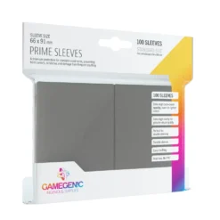 Koszulki na karty Gamegenic: Prime CCG (64x89 mm) - Dark Gray - 100 sztuk