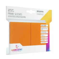 Koszulki na karty Gamegenic: Prime CCG (64x89 mm) - Orange - 100 sztuk