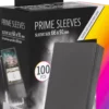 Koszulki na karty Gamegenic: Prime Sleeves (66x91 mm) - Black - 100 sztuk