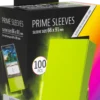 Koszulki na karty Gamegenic: Prime Sleeves (66x91 mm) - Lime - 100 sztuk