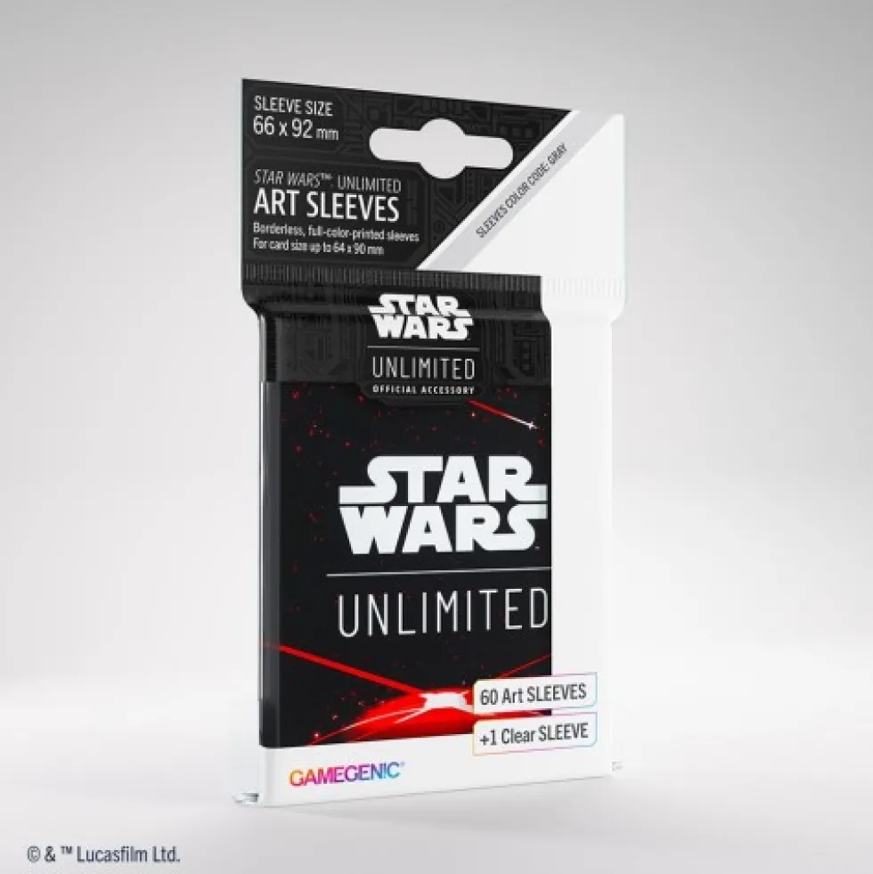 Koszulki na karty Gamegenic: Star Wars Unlimited - Double Sleeving Pack - Luke Skywalker (66x92 / 69x94 mm) - 2 x 60 sztuk