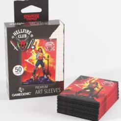 Koszulki na karty Gamegenic: Stranger Things - Hellfire Club Art Sleeves - Eddie Munson