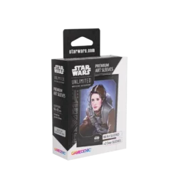 Koszulki na karty Gamegenic: Star Wars Unlimited Card Game - Premium Art Sleeves - Leia Organa