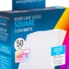 Koszulki na karty Gamegenic: Square (73x73 mm) - Clear Matte - 50 sztuk