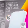 Koszulki na karty Gamegenic: Standard (66x91 mm) - Clear - 50 sztuk