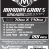 Koszulki na karty Mayday Magnum Silver 70x110 mm 100 sztuk