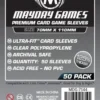 Koszulki na karty Mayday Magnum Silver Premium 70x110 mm 50 sztuk
