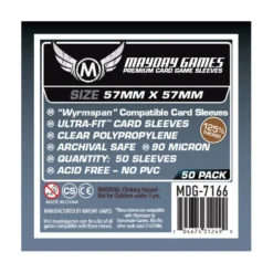 Koszulki na karty Mayday Premium 57x57mm 50 sztuk