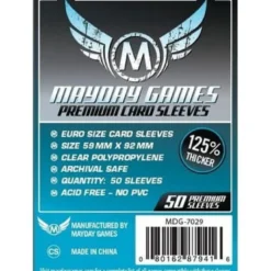 Koszulki na karty Mayday Standard Euro Premium 59x92 mm 50 sztuk