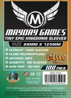 Koszulki na karty Mayday "Tiny Epic" 88x125 mm 100 sztuk