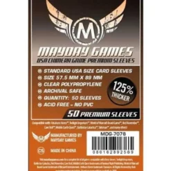 Koszulki na karty Mayday USA Chimera Premium 57,5x89 mm 50 sztuk