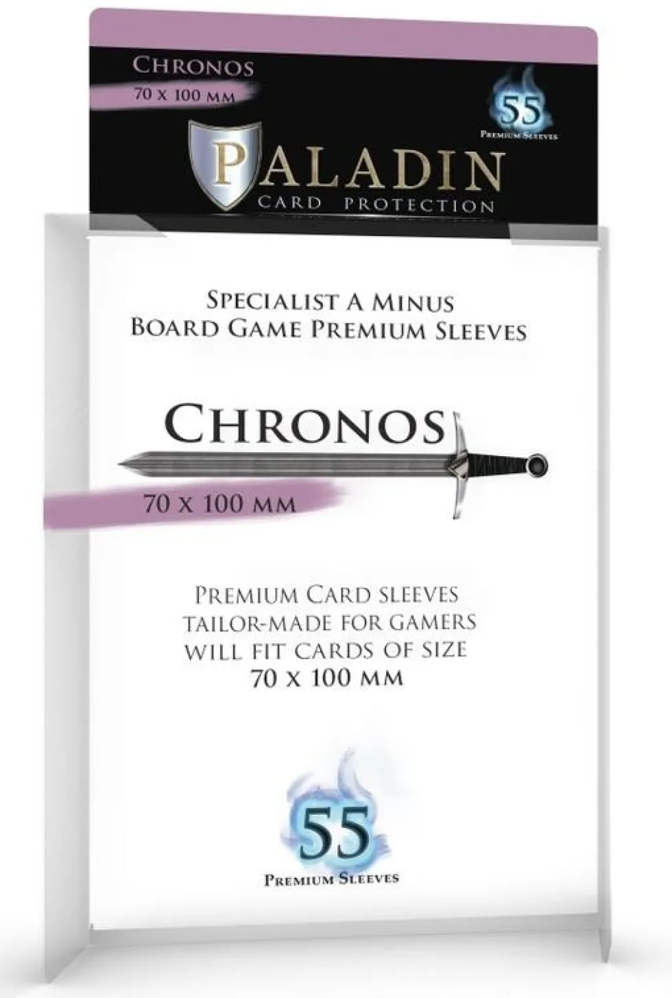 Koszulki na karty Paladin - Chronos 70x100 mm