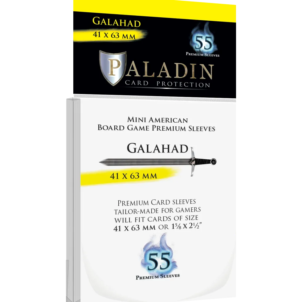 Koszulki na karty Paladin - Galahad 41x63 mm