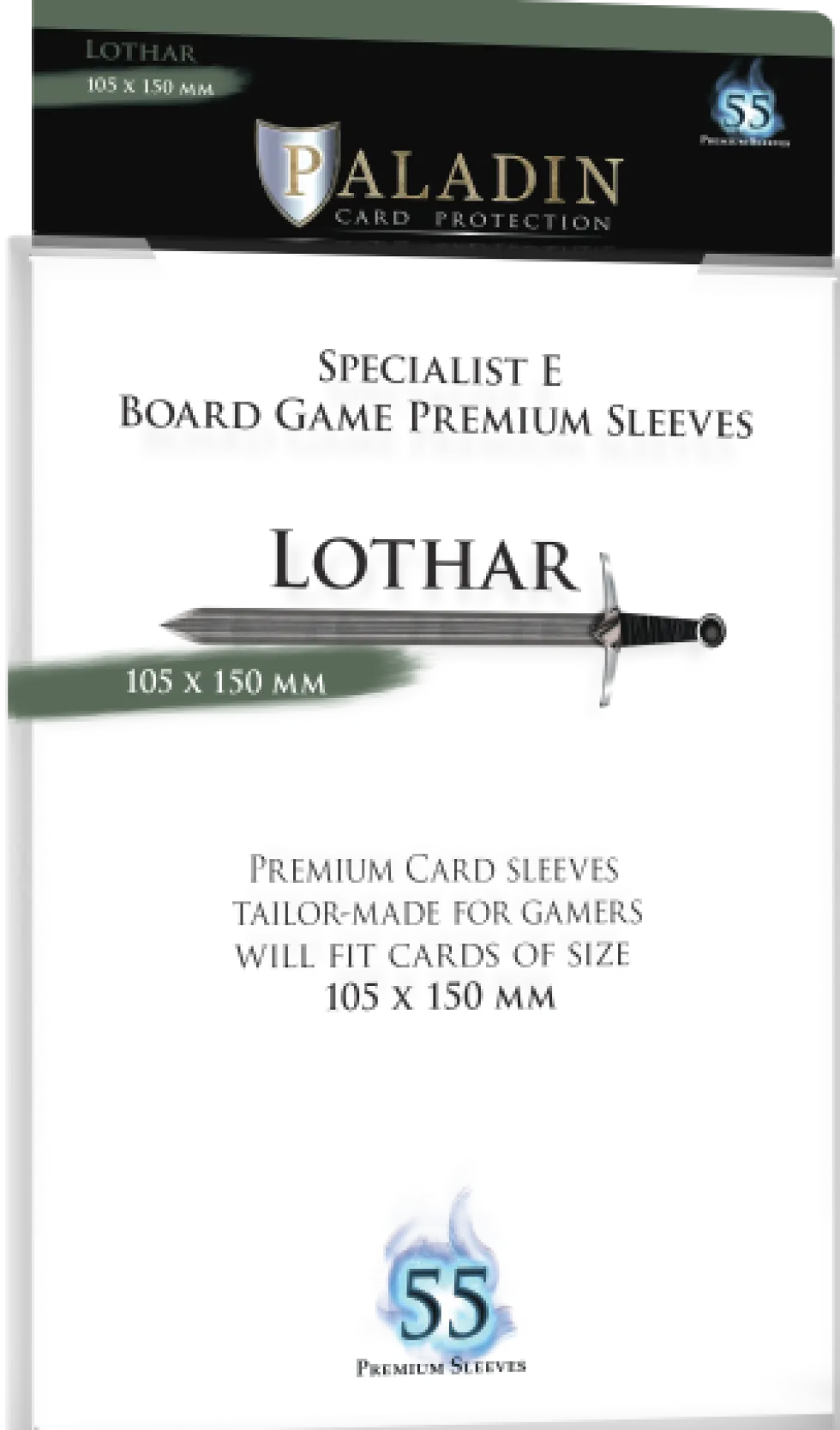 Koszulki na karty Paladin - Lothar 105x150 mm