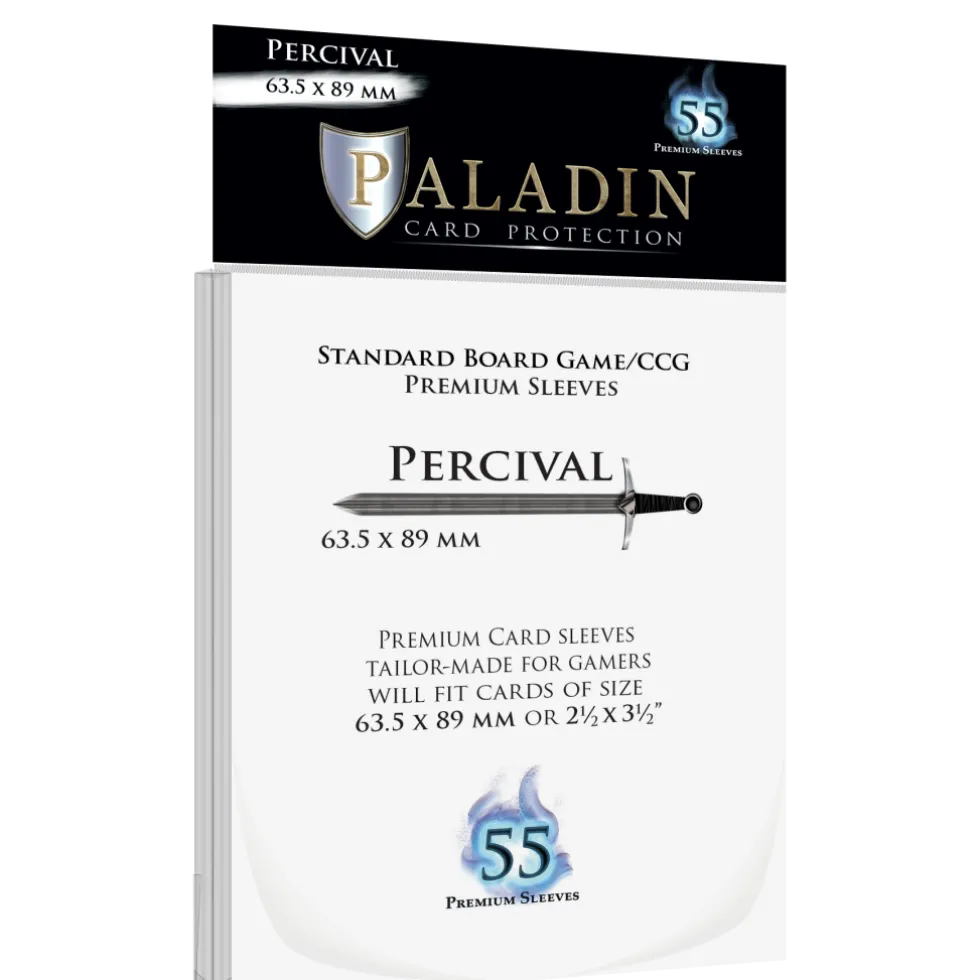 Koszulki na karty Paladin - Percival 63,5x89 mm