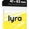 Koszulki na karty Rebel Mini American Light (41x63 mm) Lyra 100 sztuk