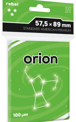 Koszulki na karty Rebel Standard American Premium (57,5x89 mm) Orion 100 sztuk