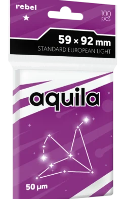 Koszulki na karty Rebel Standard European Light (59x92 mm) Aquila 100 sztuk