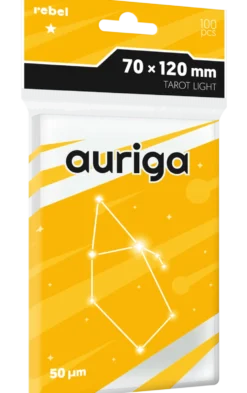 Koszulki na karty Rebel Tarot Light (70x120 mm) Auriga 100 sztuk
