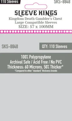 Koszulki na karty Sleeve Kings Penny 67x92 mm 110 sztuk