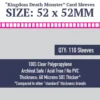 Koszulki na karty Sleeve Kings Yucatan 54x80 mm 110 sztuk