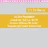 Koszulki na karty Sleeve Kings 75x110 mm 110 sztuk