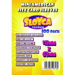 Koszulki na karty Sloyca Mini American Premium (41x63 mm) 100 sztuk