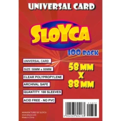 Koszulki na karty Sloyca Universal Card (58x88 mm) 100 sztuk